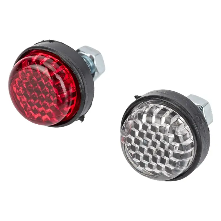 Декоративные отражающие болты крепления номерного знака ГЛАВДОР GL-109 50489 Декоративные отражающие болты крепления номерного знака ГЛАВДОР GL-109 50489