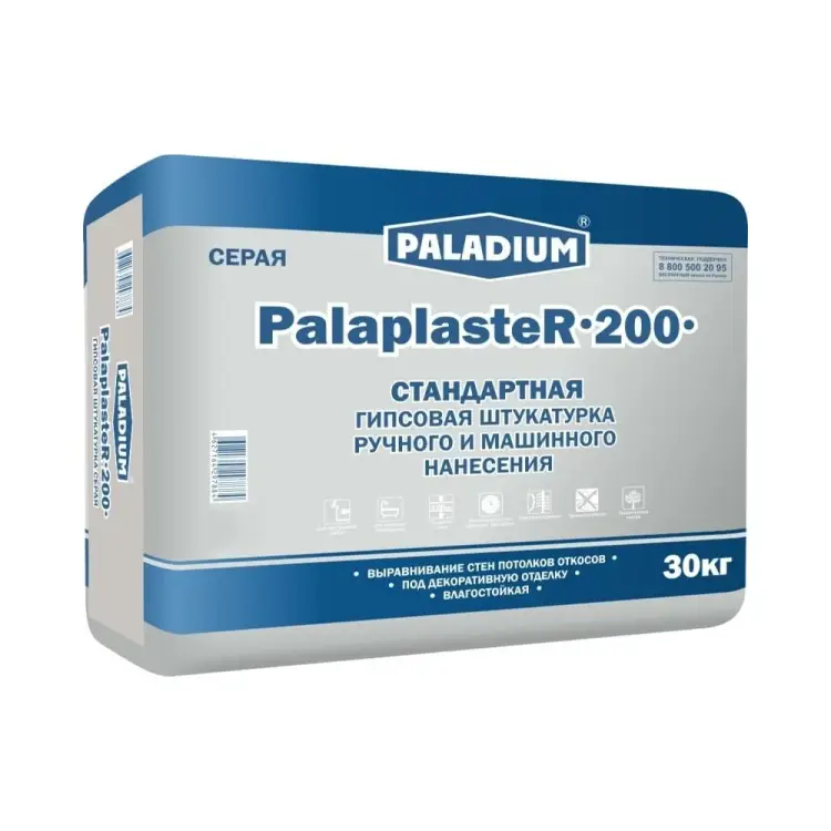 Гипсовая штукатурка PALADIUM PalaplasteR-200 83427216 Гипсовая штукатурка PALADIUM PalaplasteR-200 83427216
