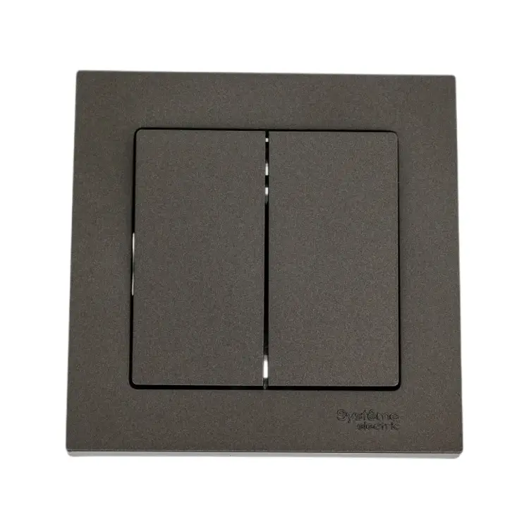 Двухклавишный выключатель Systeme Electric AtlasDesign ATN000652