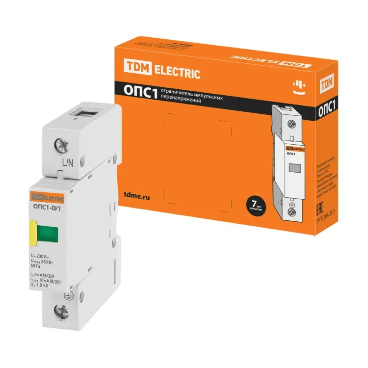 Разрядник TDM ELECTRIC ОПС1-D SQ0201-0009