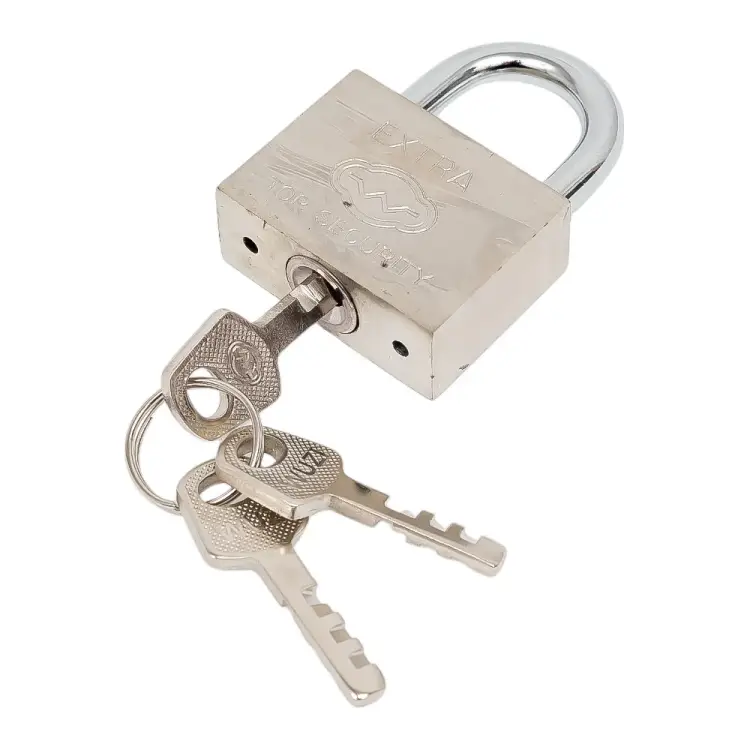 Стальной навесной замок СКОБЯНОЙ 002746