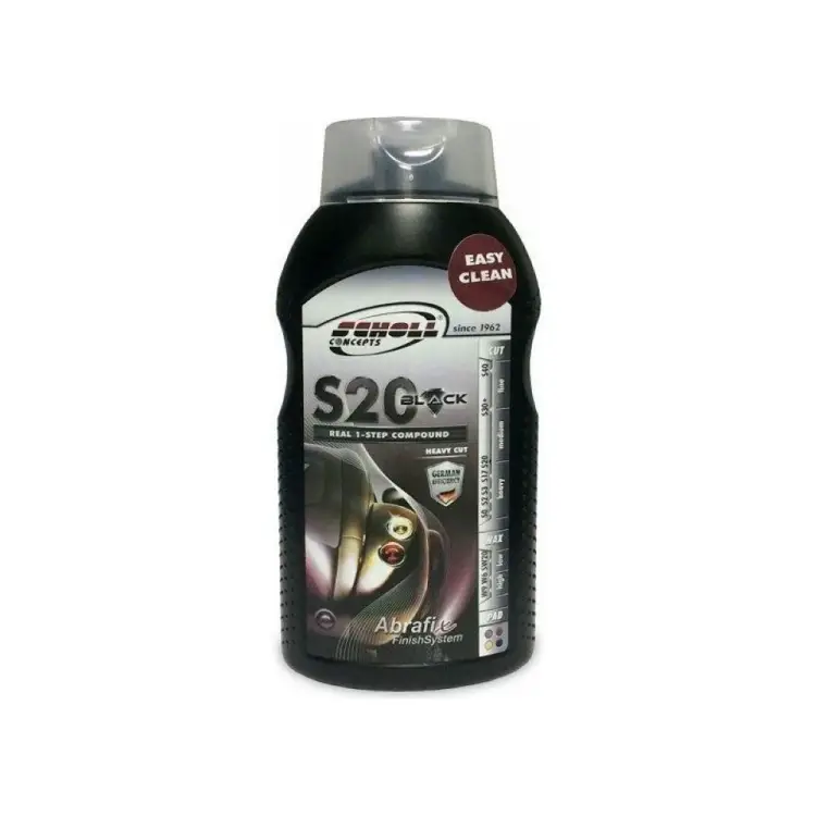 Одношаговая полировальная паста SCHOLL Concepts S20 BLACK Real 1-Step Compound 103191 Одношаговая полировальная паста SCHOLL Concepts S20 BLACK Real 1-Step Compound 103191