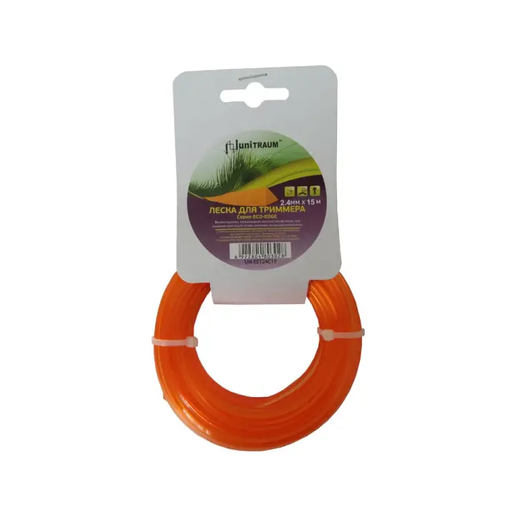 Леска для триммера UNITRAUM UN-EET24C15
