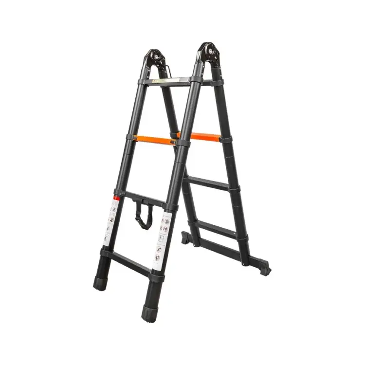 Телескопическая лестница-стремянка Rockforce RF-UP130-M