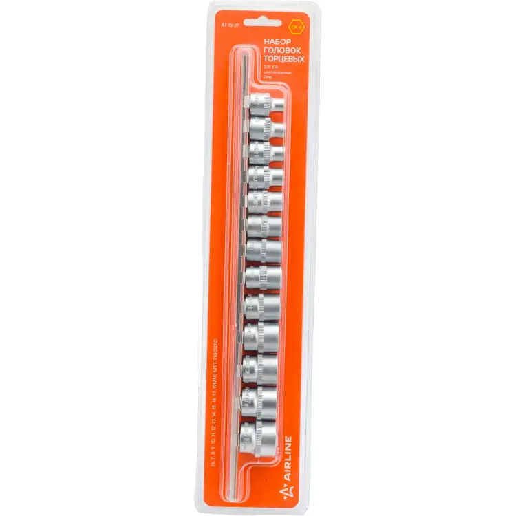 Набор торцевых головок Airline AT-13-27