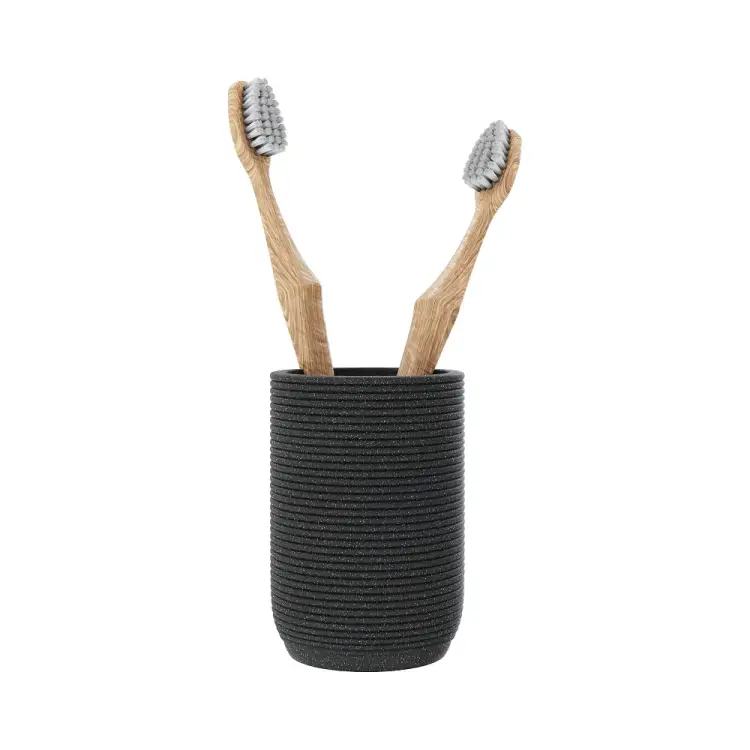 Настольный стакан FORA TWISTER BLACK FOR-TWR044BL Настольный стакан FORA TWISTER BLACK FOR-TWR044BL