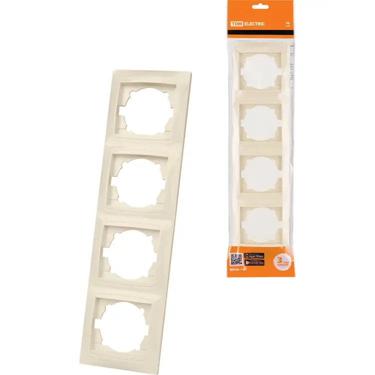 Четырехпостовая вертикальная рамка TDM ELECTRIC Лама SQ1815-0135