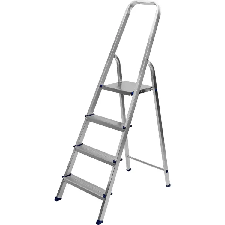 Алюминиевая стремянка СИБРТЕХ 97714 Алюминиевая стремянка СИБРТЕХ 97714