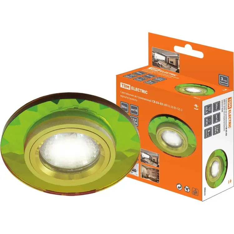 Встраиваемый светильник TDM ELECTRIC СВ 03-03 SQ0359-0048