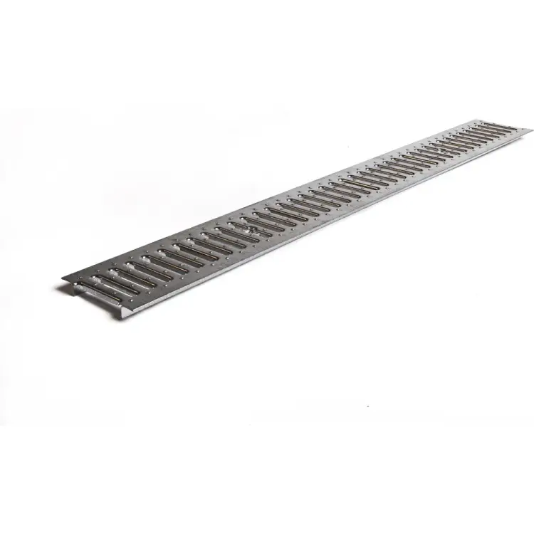 Штампованная решетка оцинкованная AQUADRENAG РШО Standart 1013522Zn