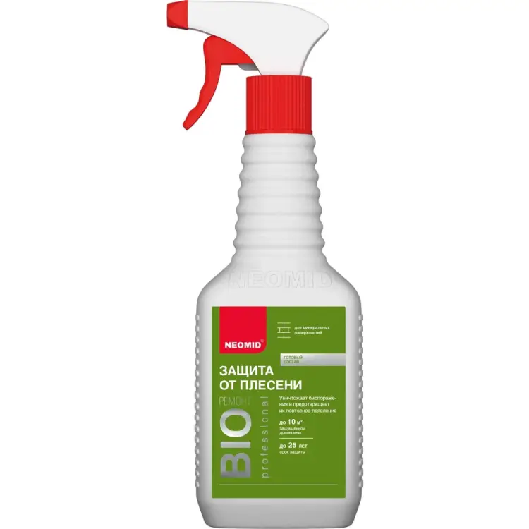 Пропитка для защиты от плесени NEOMID BiO РЕМОНТ Н-BioРем-0,5/гот/тр