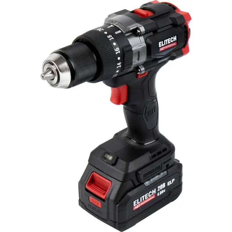 Аккумуляторная дрель Elitech CD 20BL2 Аккумуляторная дрель Elitech CD 20BL2