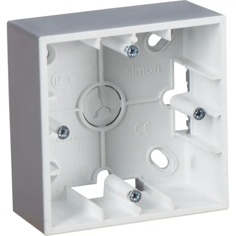 Монтажная коробка для накладного монтажа Simon 1590751-033