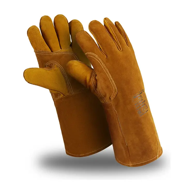 Спилковые краги Manipula Specialist ФЛАГМАН ЛЮКС Пер 688/10