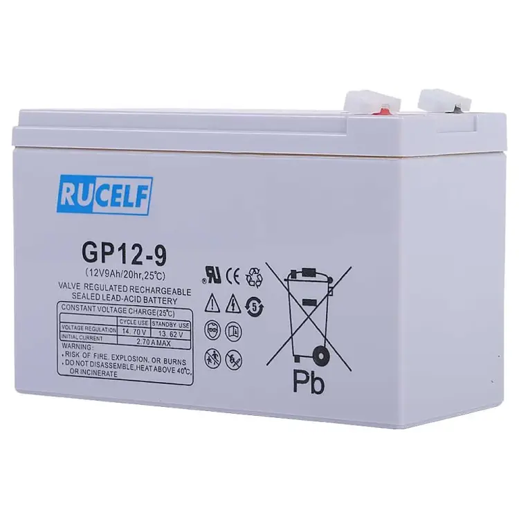 Аккумуляторная батарея GP 12-9 RUCELF КА-00008600