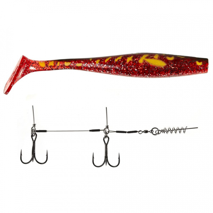 Виброхвосты Lucky John LJ 3D BBS Series KUBIRA SWIM SHAD