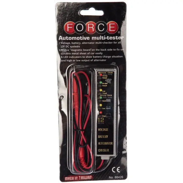 Анализатор работы акб FORCE 88426