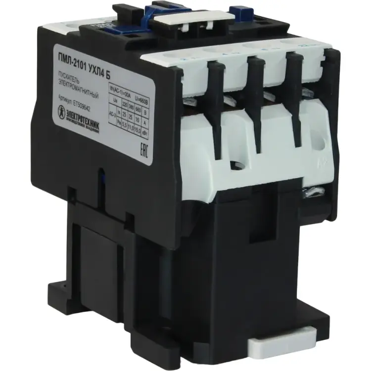 Нереверсивный электромагнитный пускатель Электротехник ПМЛ-2101 ET509642
