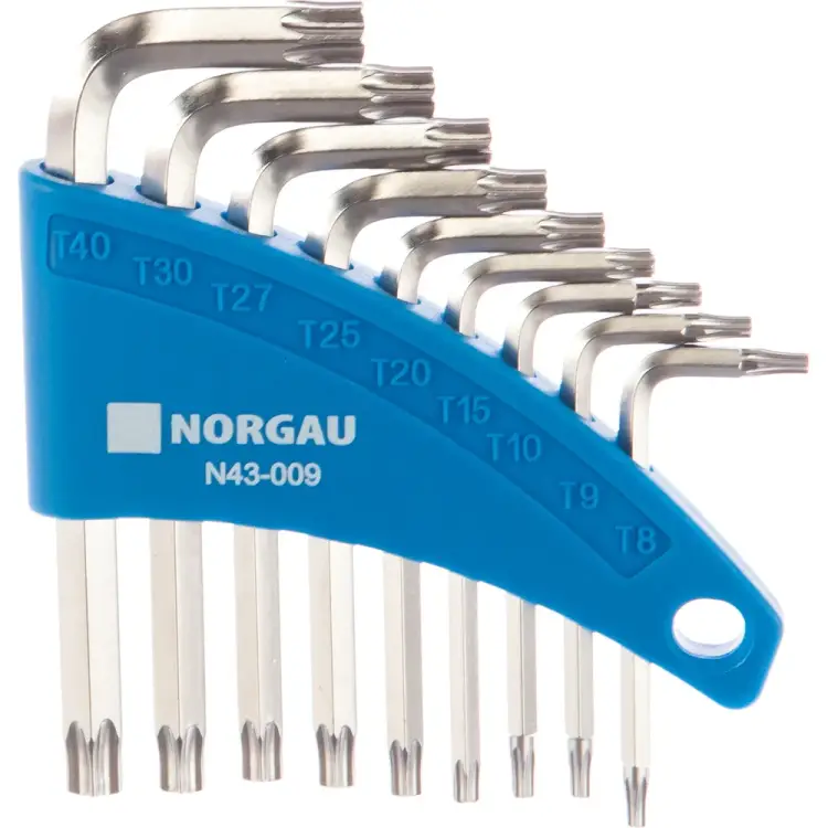 Набор ключей torx NORGAU N43-009 061047809 Набор ключей torx NORGAU N43-009 061047809