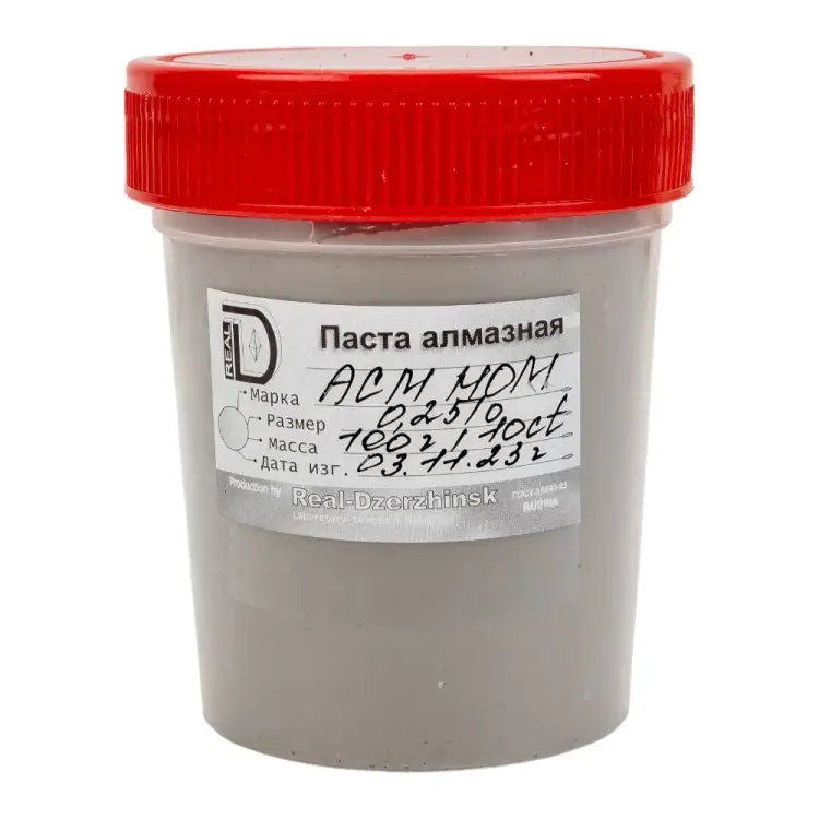 Алмазная паста ООО Реал-Дзержинск АСМ НОМ 4605098682907 Алмазная паста ООО Реал-Дзержинск АСМ НОМ 4605098682907