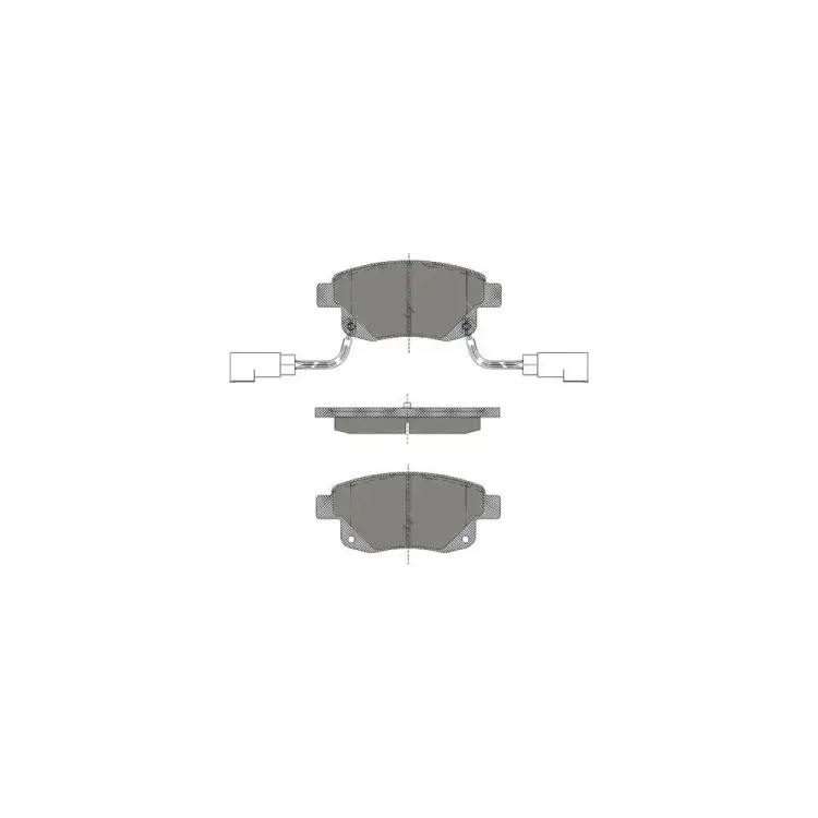 Колодки тормозные SCT SP492 Колодки тормозные SCT SP492