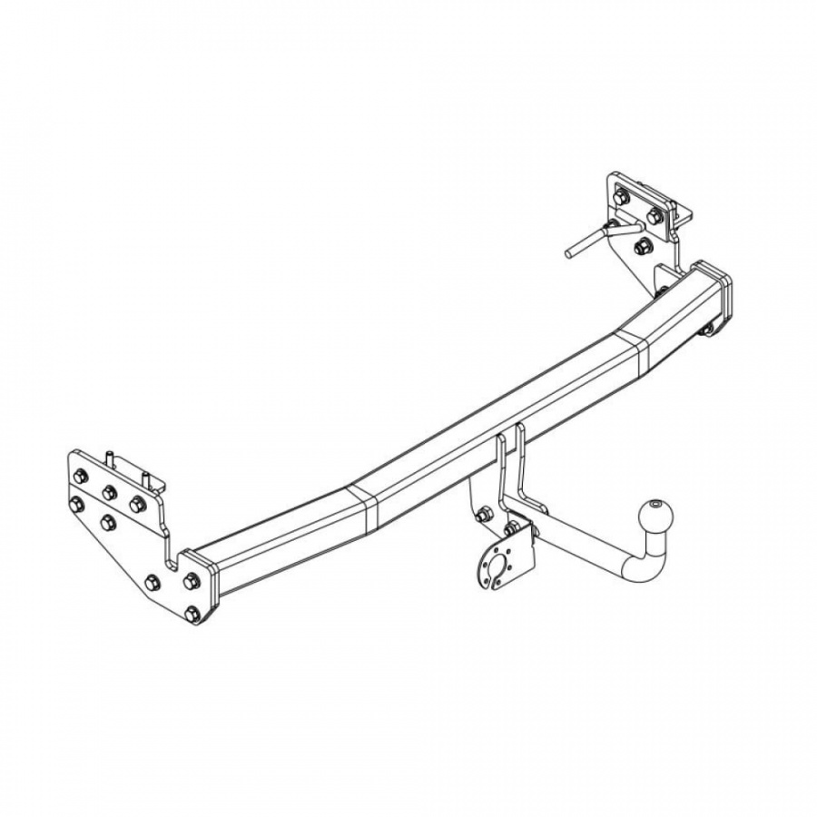 Фаркоп INFINITY FX37 2010-2014 гг/QX70 2014 г AVTOS IF 01
