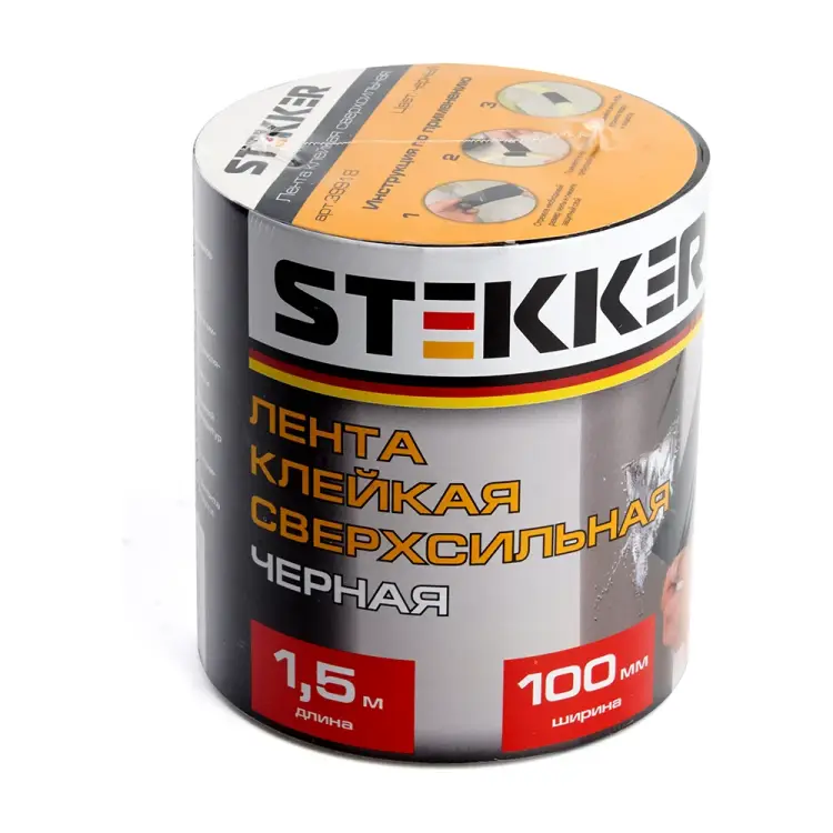 Сверхсильная клейкая лента STEKKER intp9-0715-10 39918