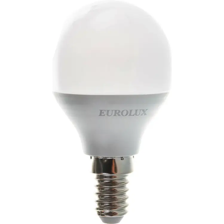 Светодиодная лампа Eurolux LL-E-G45-7W-230-4K-E14 76/2/6