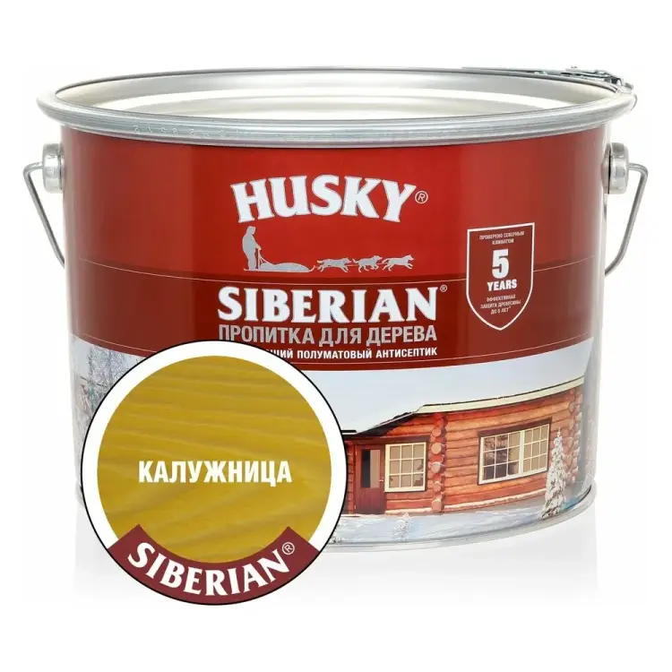Декоративная пропитка-антисептик для дерева HUSKY SIBERIAN 28818