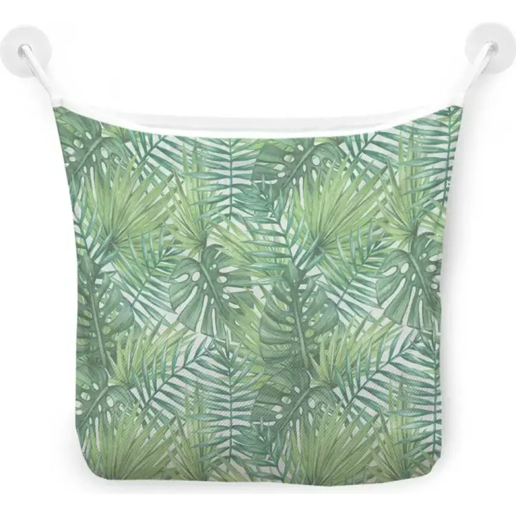 Настенная сетка-органайзер для ванной для игрушек JOYARTY Тропические листья tgb_36056