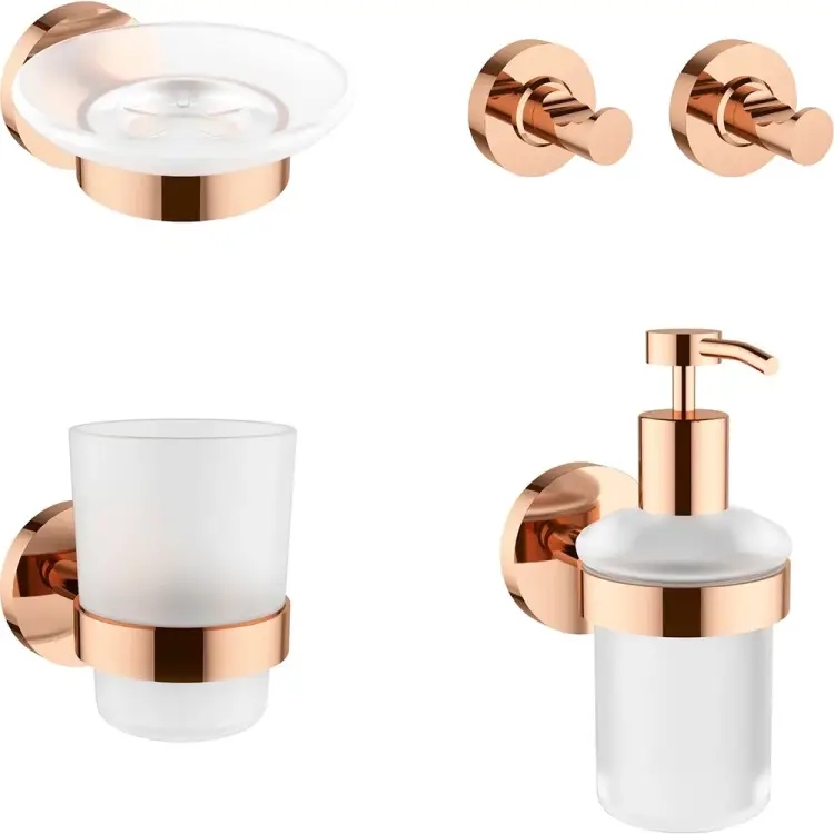 Набор аксессуаров для ванной комнаты 5 в 1 Wellsee Finishing Touch 182514002