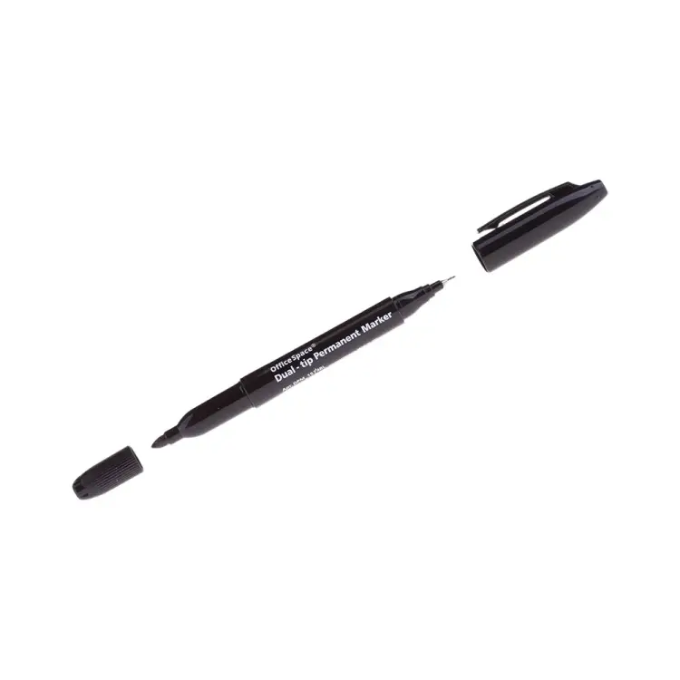 Двухсторонний перманентный маркер OfficeSpace DPM_1574BL