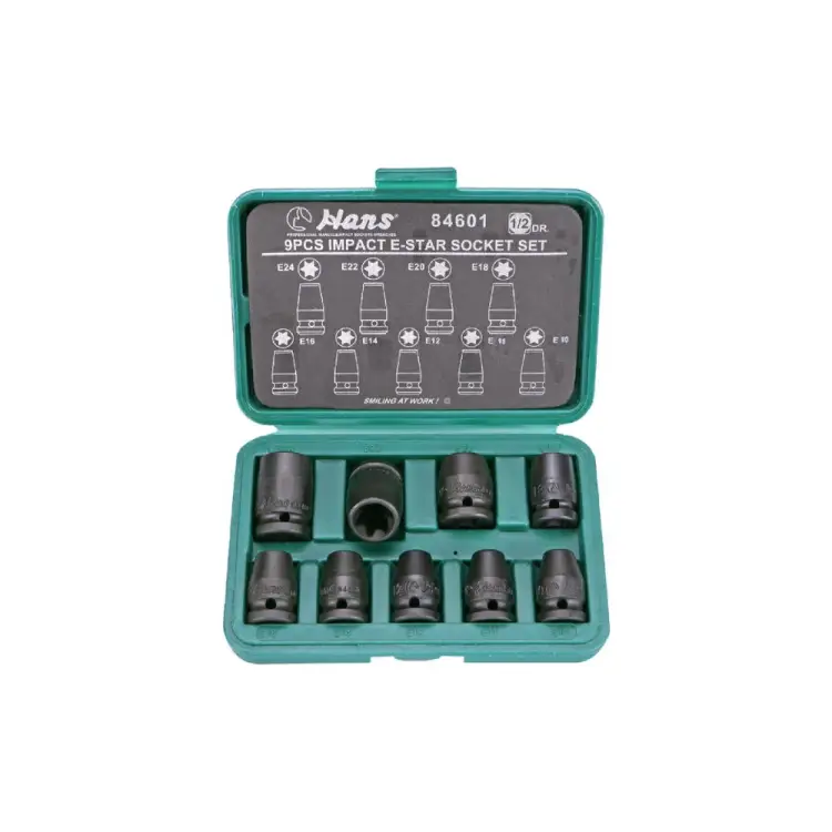 Комплект торцевых головок HANS 84601