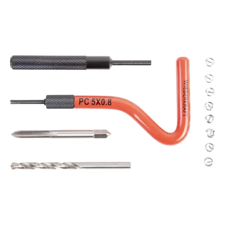 Набор для восстановления резьбы WIEDERKRAFT WDK-ST0508