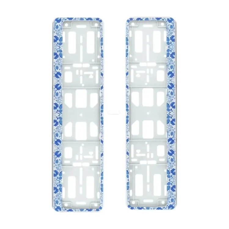 Рамка номерного знака, ZiZay гжель ZZ0011