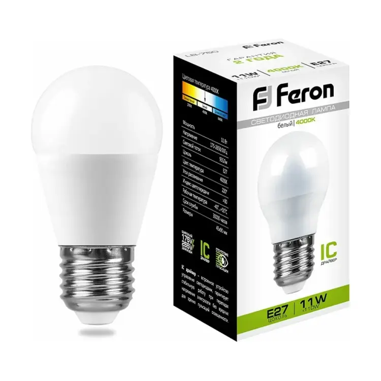 Светодиодная лампа FERON LB-750 25950