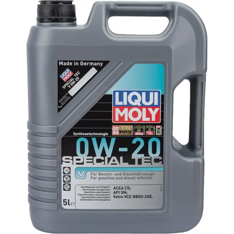 НС-синтетическое моторное масло LIQUI MOLY Special Tec V 0W-20 C5 20632
