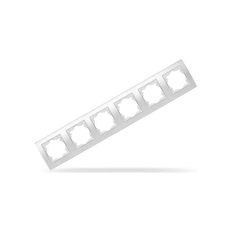 Шестиместная горизонтальная рамка UNIVersal Бриллиант 1030