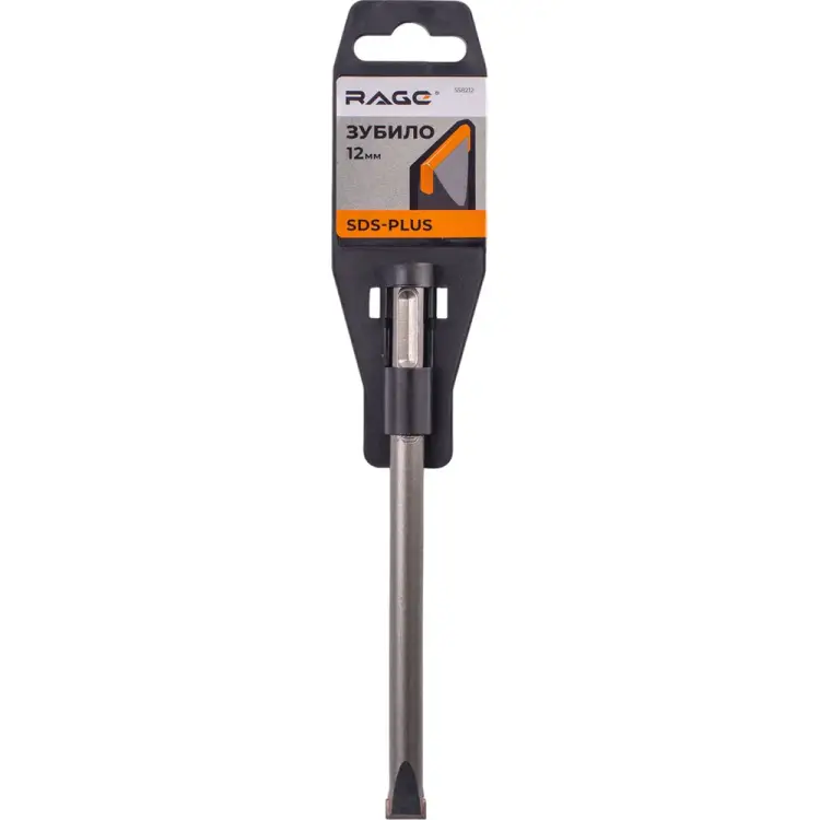 Мини плоское твердосплавное зубило sds-plus RAGE 558212