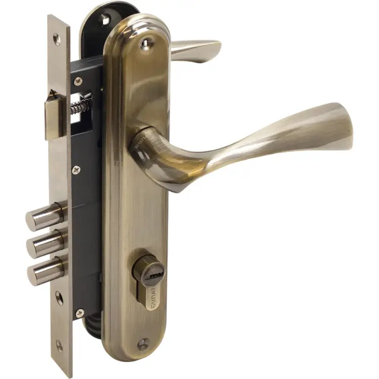 Врезной замок БУЛАТ ЗВ4-3.03.01 НОМОС 13561