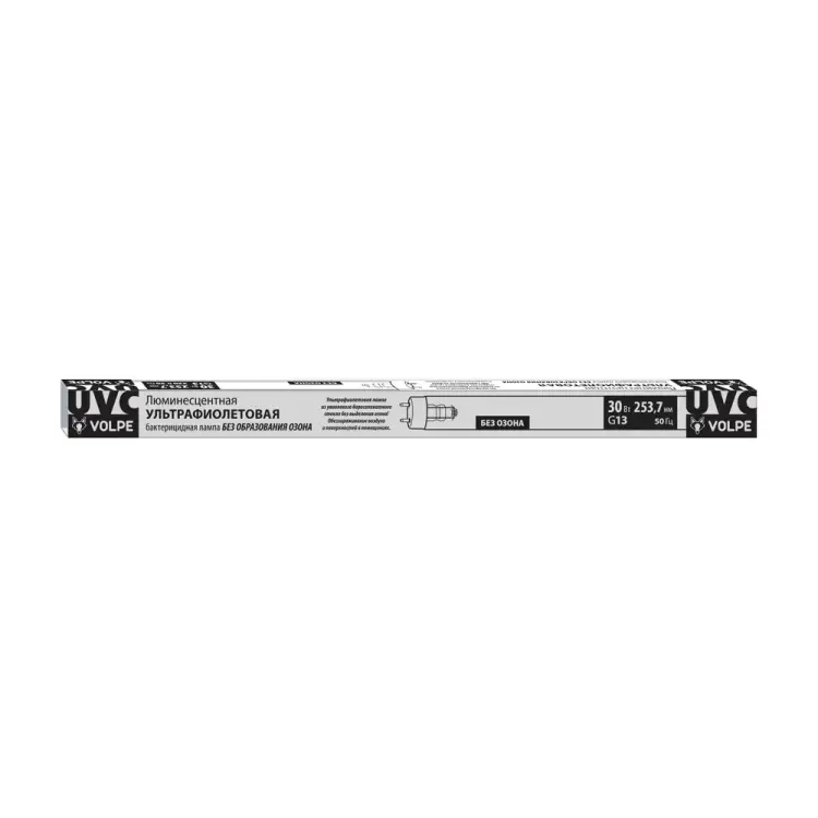 Ультрафиолетовая бактерицидная лампа Volpe EFL-T8-30 UL-00007402 Ультрафиолетовая бактерицидная лампа Volpe EFL-T8-30 UL-00007402
