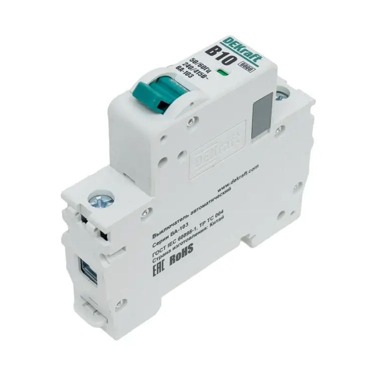 Модульный автоматический выключатель DEKraft 12207DEK