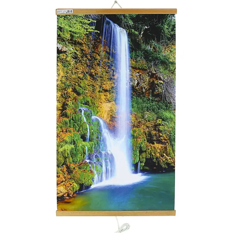 Инфракрасный гибкий настенный обогреватель для квартиры и дачи Домашний очаг Водопад ИКОДО-В Инфракрасный гибкий настенный обогреватель для квартиры и дачи Домашний очаг Водопад ИКОДО-В