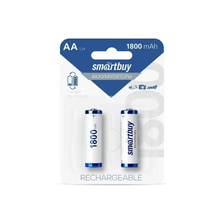 Аккумулятор Smartbuy SBBR-2A02BL1800