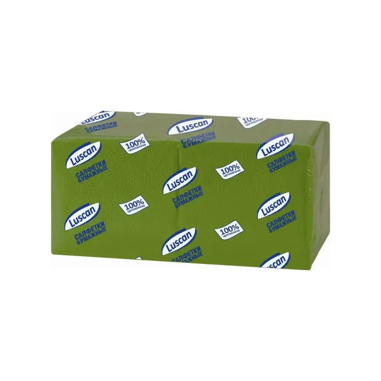 Однослойные бумажные салфетки Luscan Profi Pack 476880