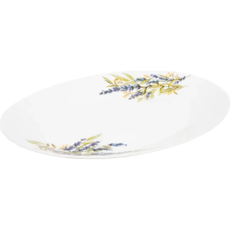 Овальное блюдо Agness LAVENDER FIELD 598-062
