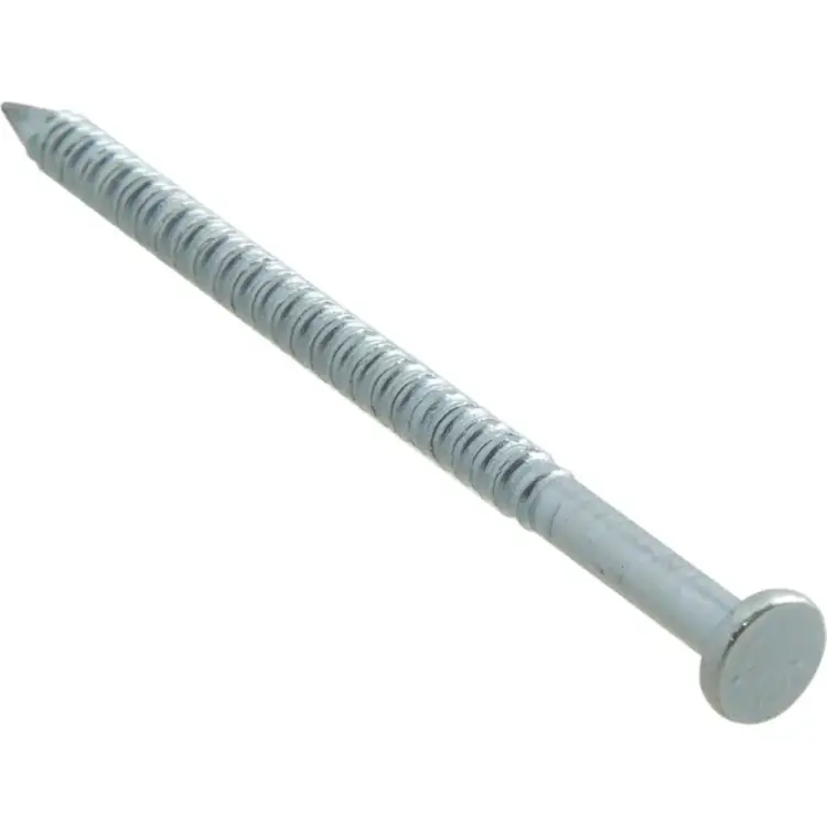 Оцинкованные гвозди ершеные Стройбат 60 мм (1 кг) 114350