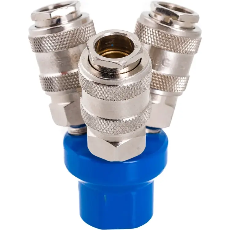 Пневматический V-образный разветвитель-тройник Pegas pneumatic 3302