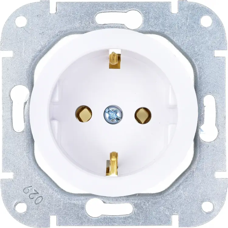 Механизм розетки BYLECTRICA ПРОВАНС белый РС16-1402