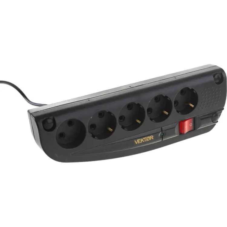 Сетевой фильтр Vektor COM 15782